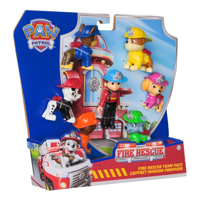 PAW PATROL figūru komplekts Fire Rescue, 6072961