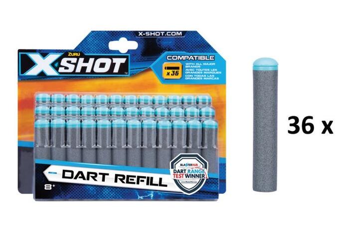 XSHOT šautriņas Dart Refill, 36 gab