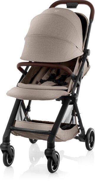 BRITAX ratiņi FLYLITE, Teak, 2000041983
