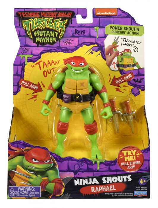 TMNT figūra Nindzja sauc Rafaelu, 83354