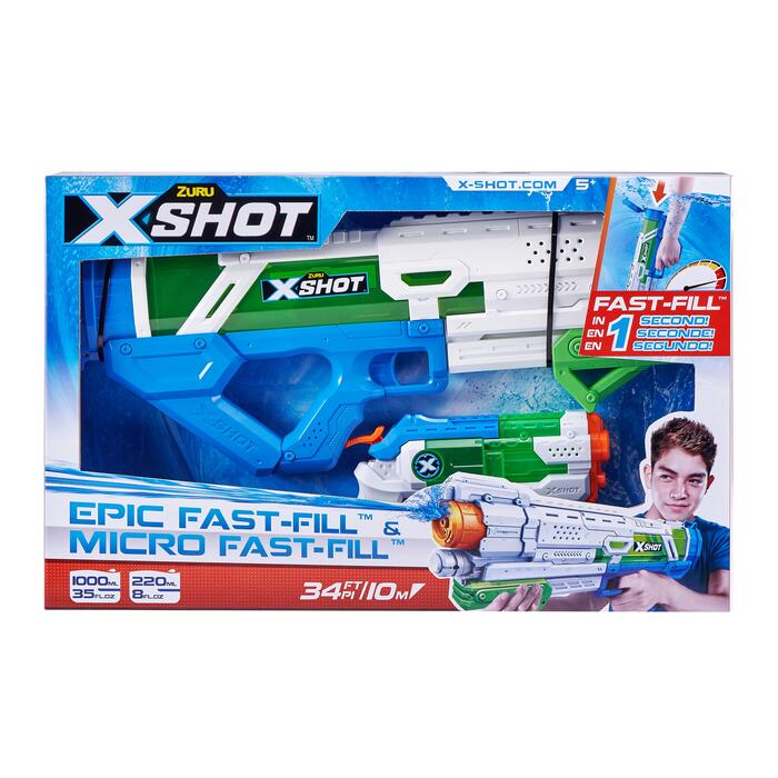 XSHOT X-SHOT ūdenspistoļu komplekts Epic Fast-Fill