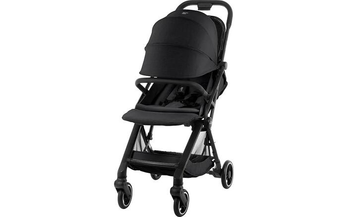 BRITAX ratiņi FLYLITE, Carbon black, 2000041982
