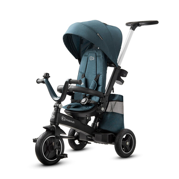 KINDERKRAFT TOYS KINDERKRAFT trīsritenis EASYTWIST, tumši