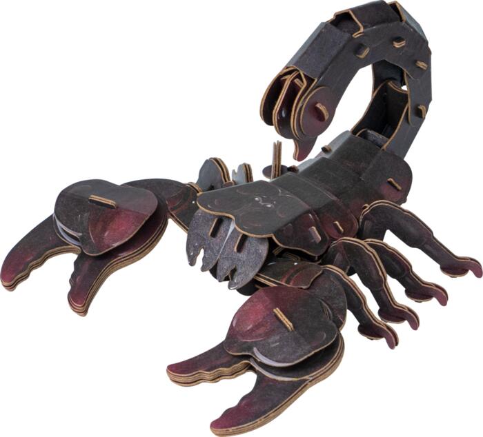 MAKEBUG 3D papīra puzle Meža skorpions