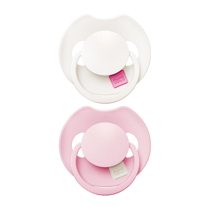 LOVI Prime silikona dinamiskais knupītis, Rose/Rose