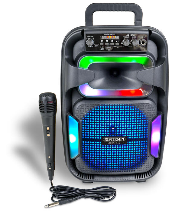 BONTEMPI TECH bezvadu skaļrunis ar mikrofonu