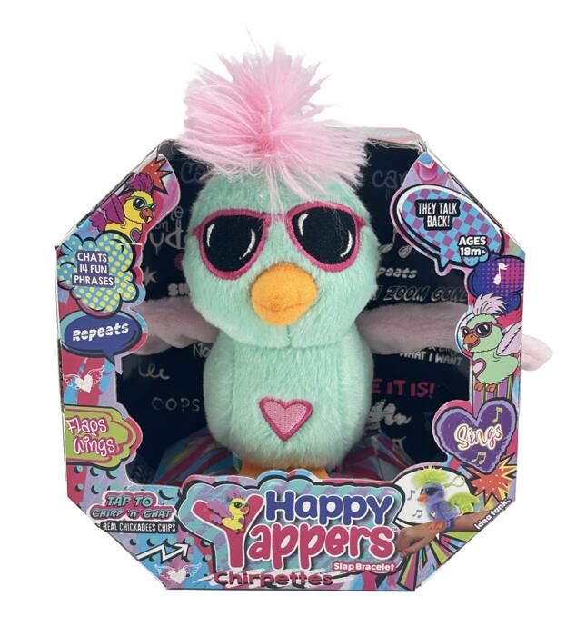 HAPPY YAPPERS interaktīvs plīša putniņš Lulu