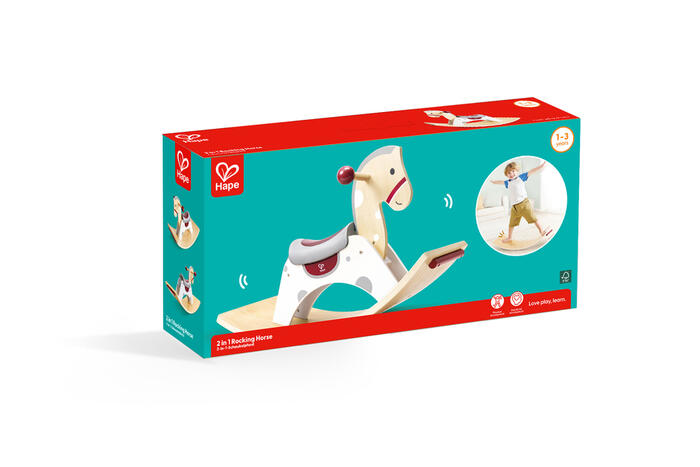 HAPE 2-in-1 šūpuļzirdziņš, E1203A
