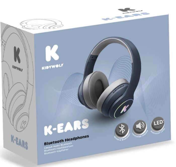 KIDYWOLF bezvadu austiņas, sortiments, K-EARS.