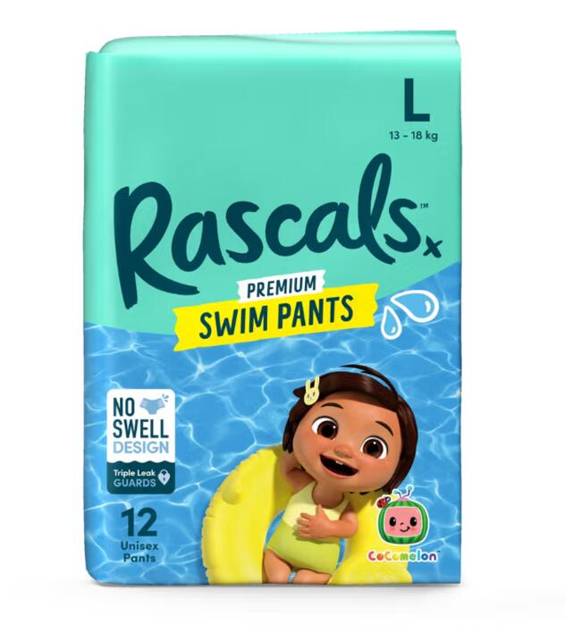 RASCAL AND FRIENDS RASCALS peldbikses-autiņbiksītes COCOMELON