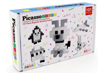 PICASSO TILES Magnētiskais konstruktors magnētiskais kubu