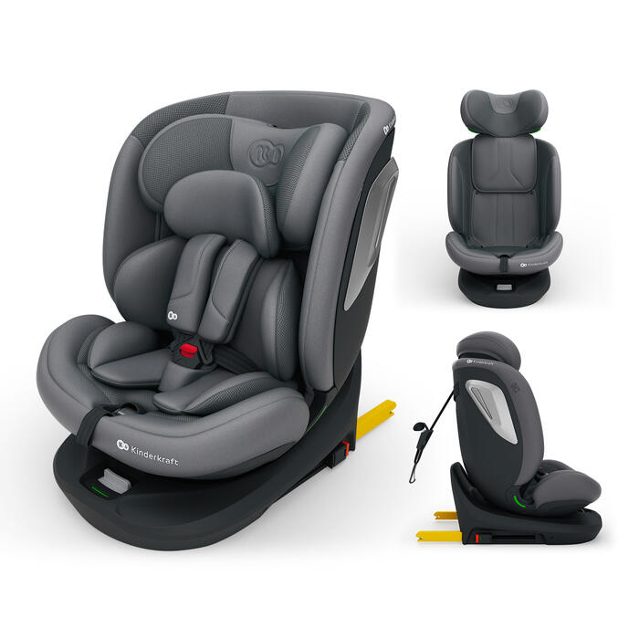 KINDERKRAFT autokrēsls I-GROW 2 PLUS, 40-150