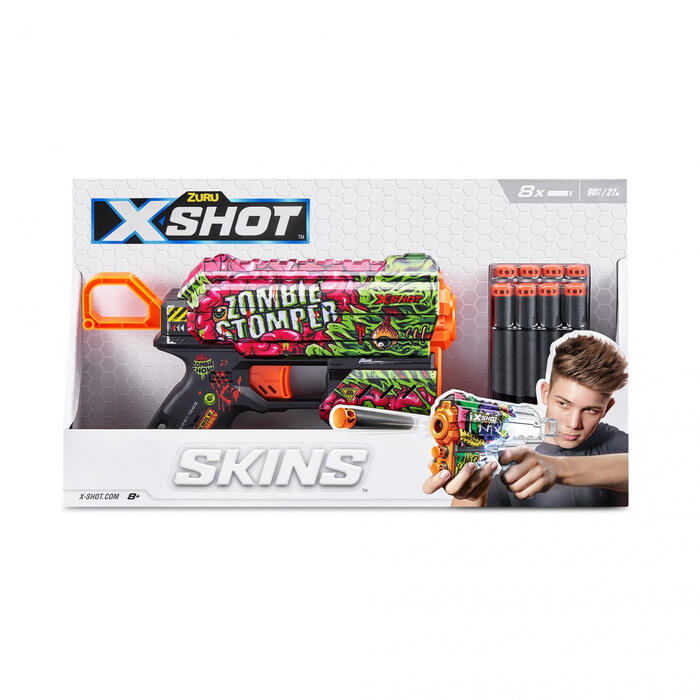 XSHOT spēļu ierocis Skins Flux, assort