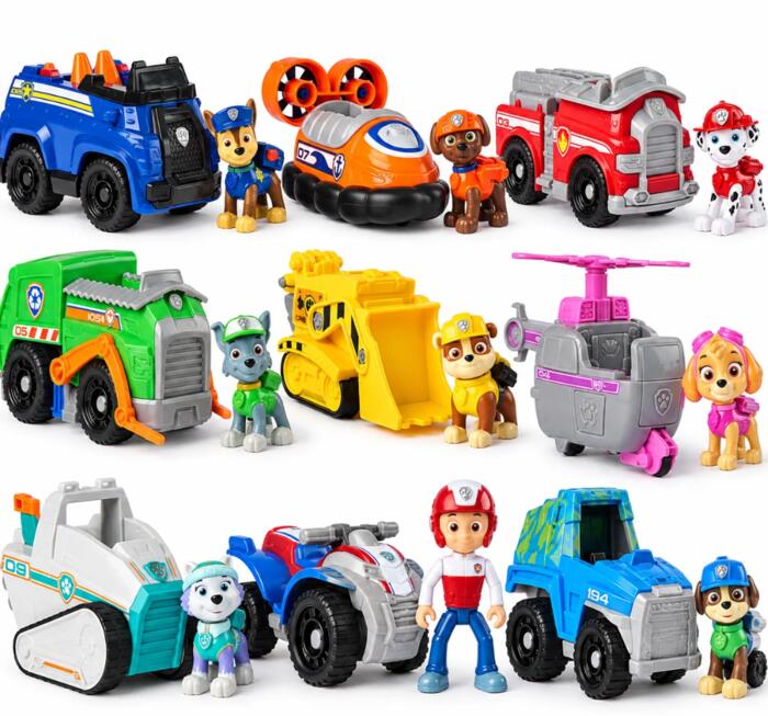 PAW PATROL transportlīdzeklis ar figūriņu, ASSORT, 6071579