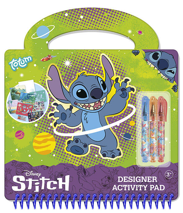 TOTUM DISNEY STITCH Designer aktivitāšu planšete