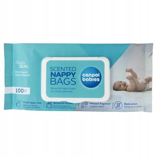 CANPOL BABIES aromatizēti maisiņi lietotām autiņbiksītēm