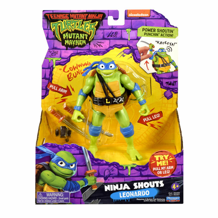 TMNT figūra Nindzja sauc Leonardo, 83351