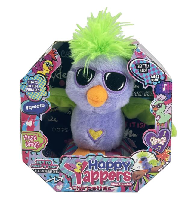 HAPPY YAPPERS interaktīvs plīša putniņš Tilly