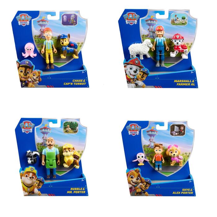 PAW PATROL figūriņu komplekts, sortiments., 6072983