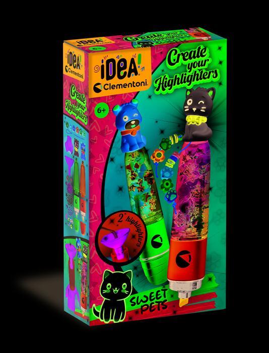 CLEMENTONI IDEA mini marķieru izgatavošanas komplekts