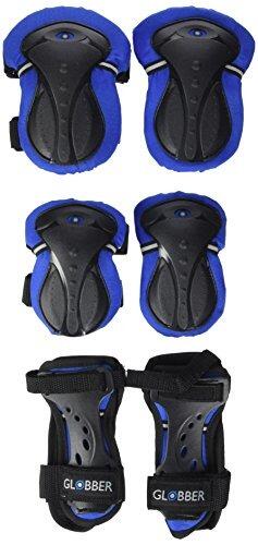 GLOBBER ceļu/elkoņu sarg blue Junior XS