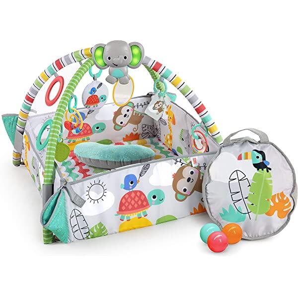 BRIGHT STARTS Neutral 5-in-1 Ball Pit