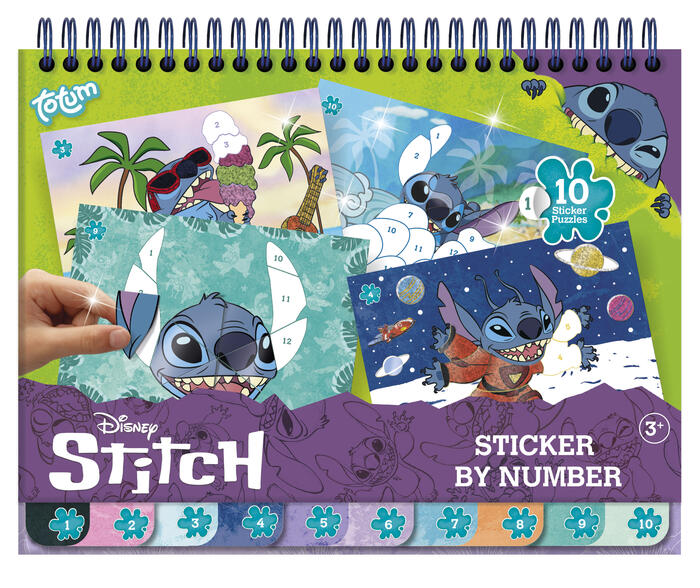 TOTUM DISNEY STITCH radošais komplekts Sticker