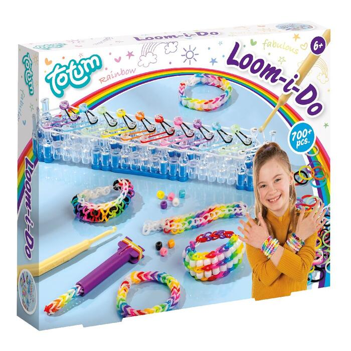 TOTUM radošo rokassprādžu veidošanas komplekts Loom