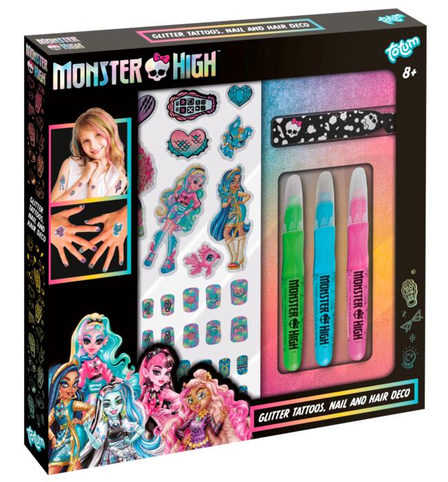 TOTUM MONSTER HIGH radošais nagu, ķermeņa