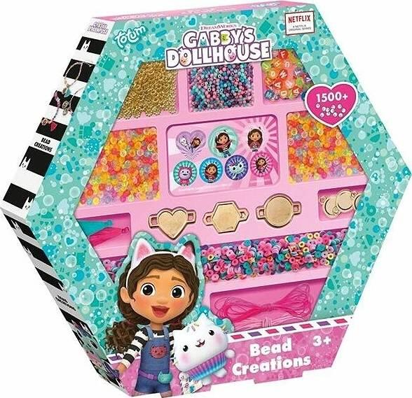 TOTUM GABBY`S DOLLHOUSE radošais komplekts Bead