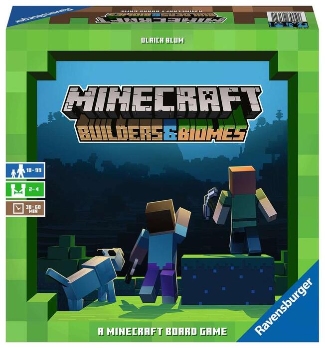 RAVENSBURGER galda spēle Minecraft Builders & Biomes (LT, LV, EE), 27088