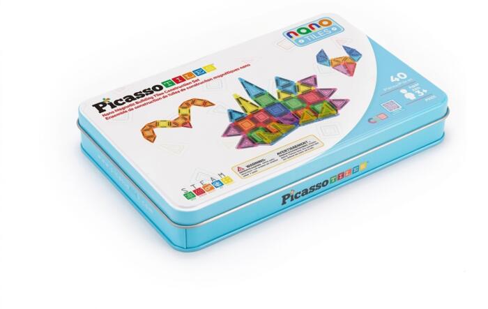 PICASSO TILES Magnētiskais konstruktors ar penāli