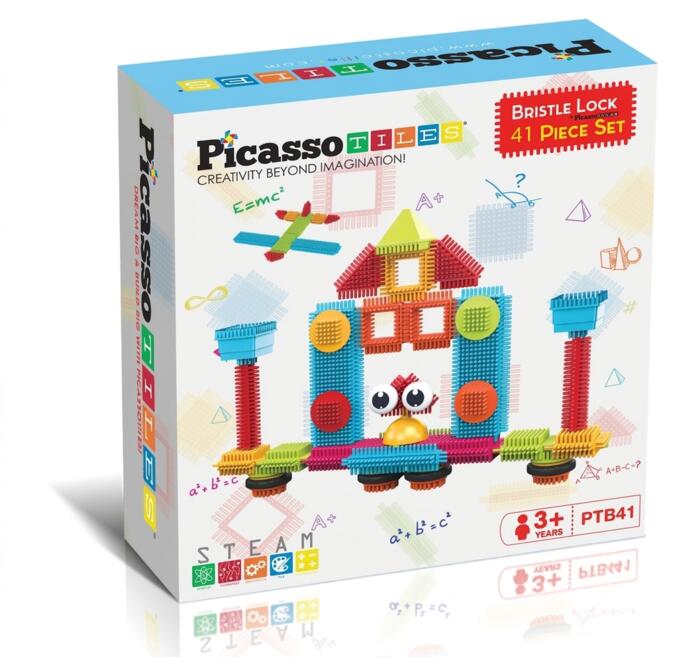 PICASSO TILES Magnētiskais konstruktors Hedgehog bloki
