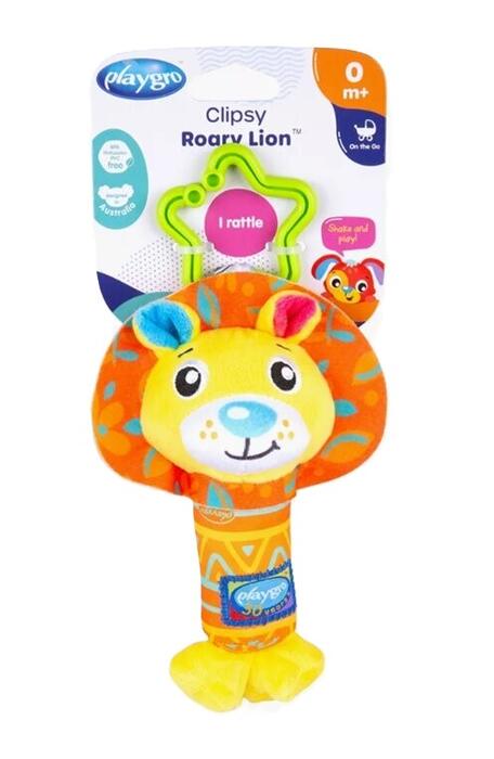 PLAYGRO karājoša rotaļlieta Clipsy Roary Lion