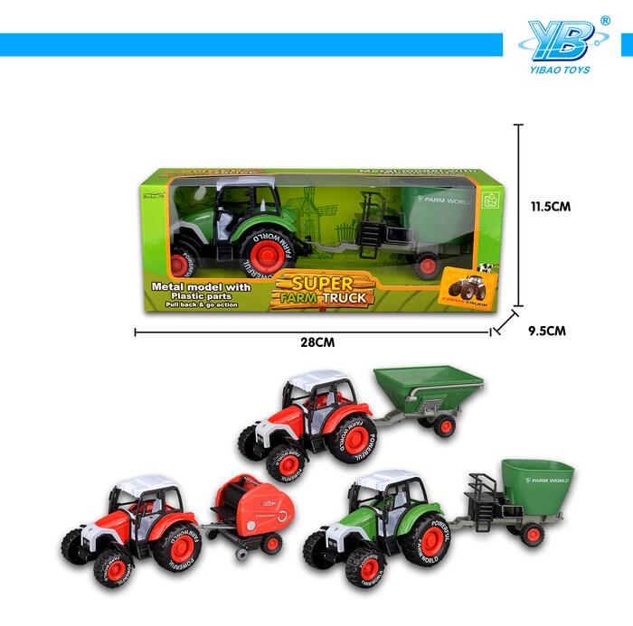 N YIBAO TOYS Atvelkama smagā mašīna