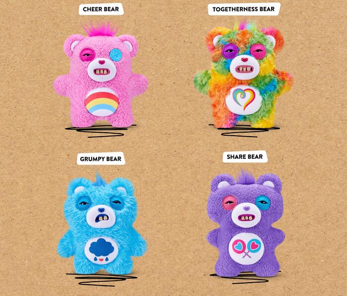 FUGGLER plīša briesmonis Care Bears, 15755
