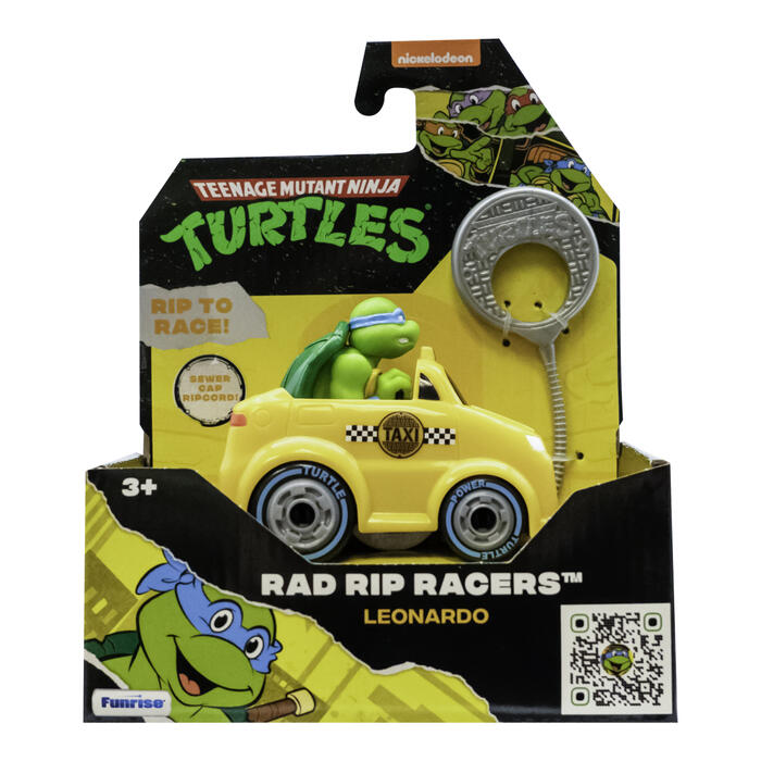 "TMNT transportlīdzeklis ar figūru ""Rad Rip Racers"", sortiments, 71046"