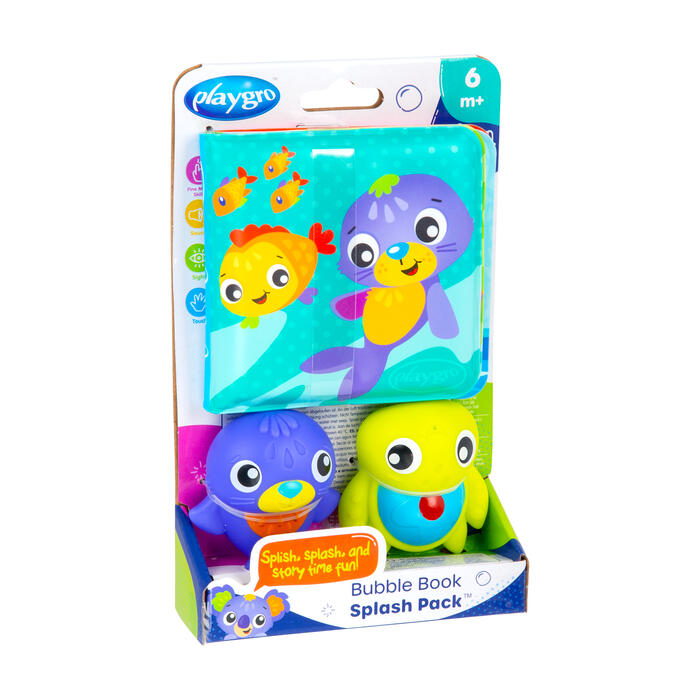 PLAYGRO vannas grāmatiņa Bubble Book Splash