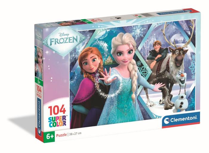 CLEMENTONI PUZZLE CLEMENTONI puzle Frozen, 104