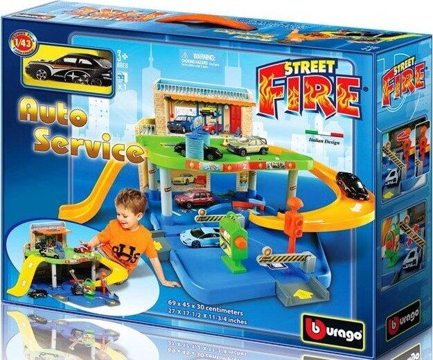 BBURAGO 1:43 automašīnu servisa komplekts Street