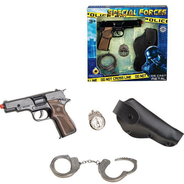 GONHER GUNS GONHER policista komplekts (8