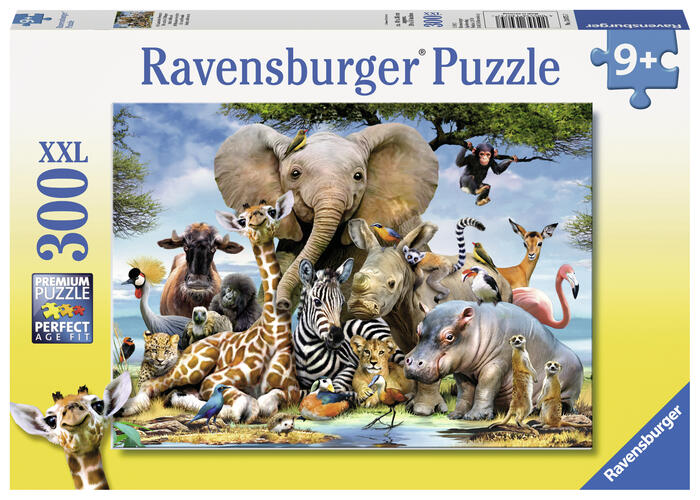 RAVENSBURGER puzle African friends 300p, 13075