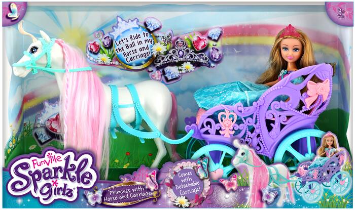 SPARKLE GIRLZ komplekts royal horse carriage