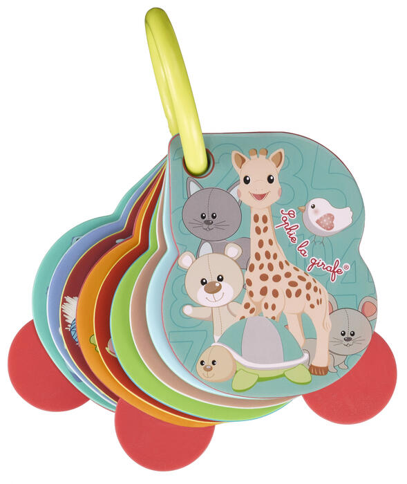 VULLI Sophie la girafe grāmata 3m+