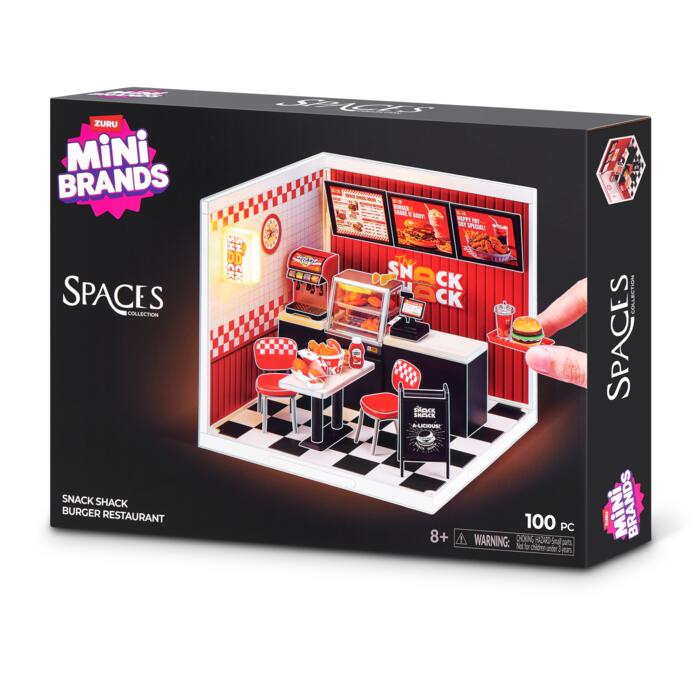 MINI BRANDS miniatūru komplekts Spaces Mixed, 77860