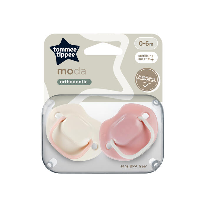 TOMMEE TIPPEE māneklītis silikona MODA 0-6