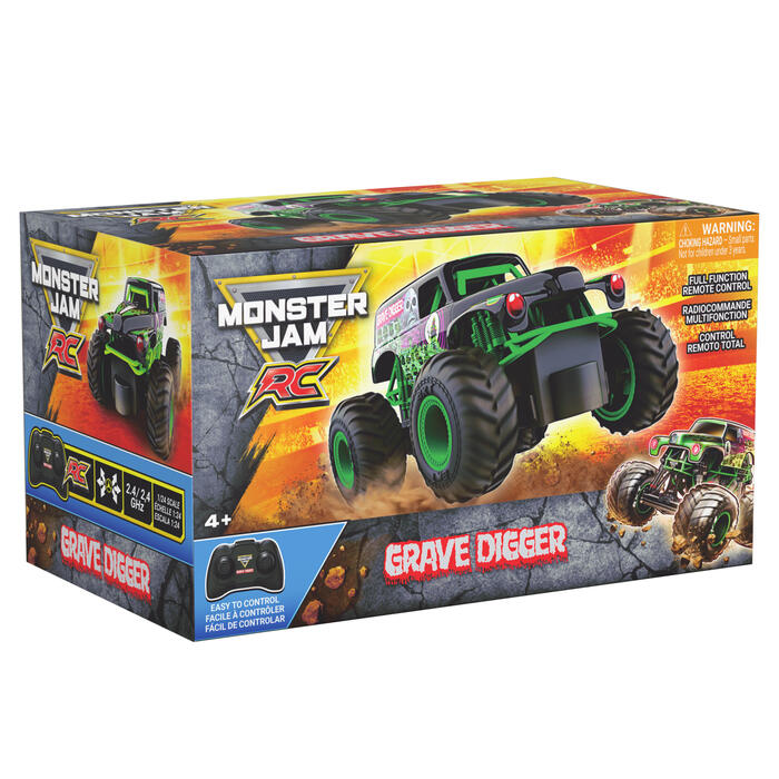 MONSTER JAM RC 1:24 apvidus auto