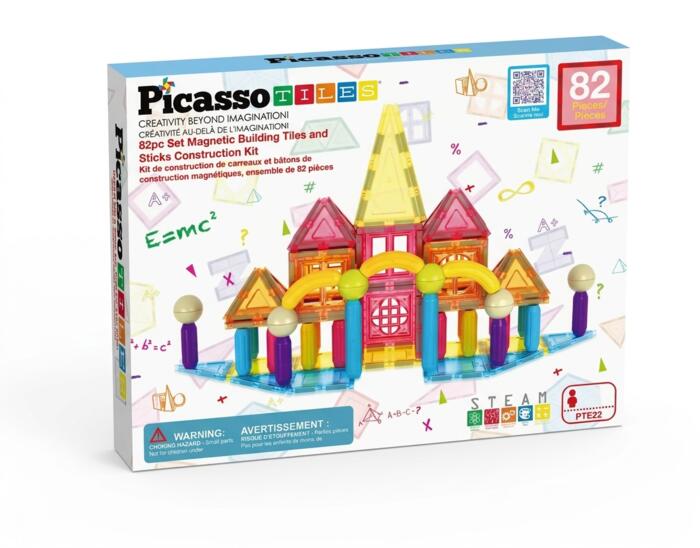 PICASSO TILES Magnētiskais konstruktors būvēšanas flīzes