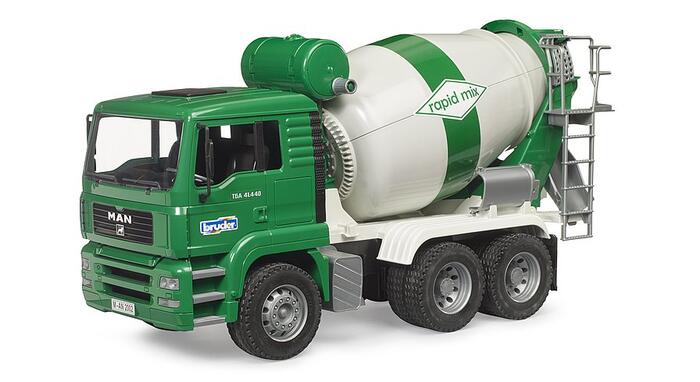 BRUDER 1:16 MAN TGA cementa maisītājs