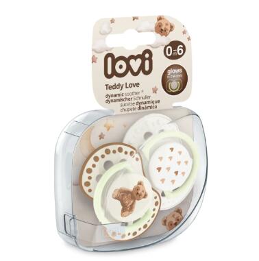Canpol LOVI silikona māneklītis Teddy Love
